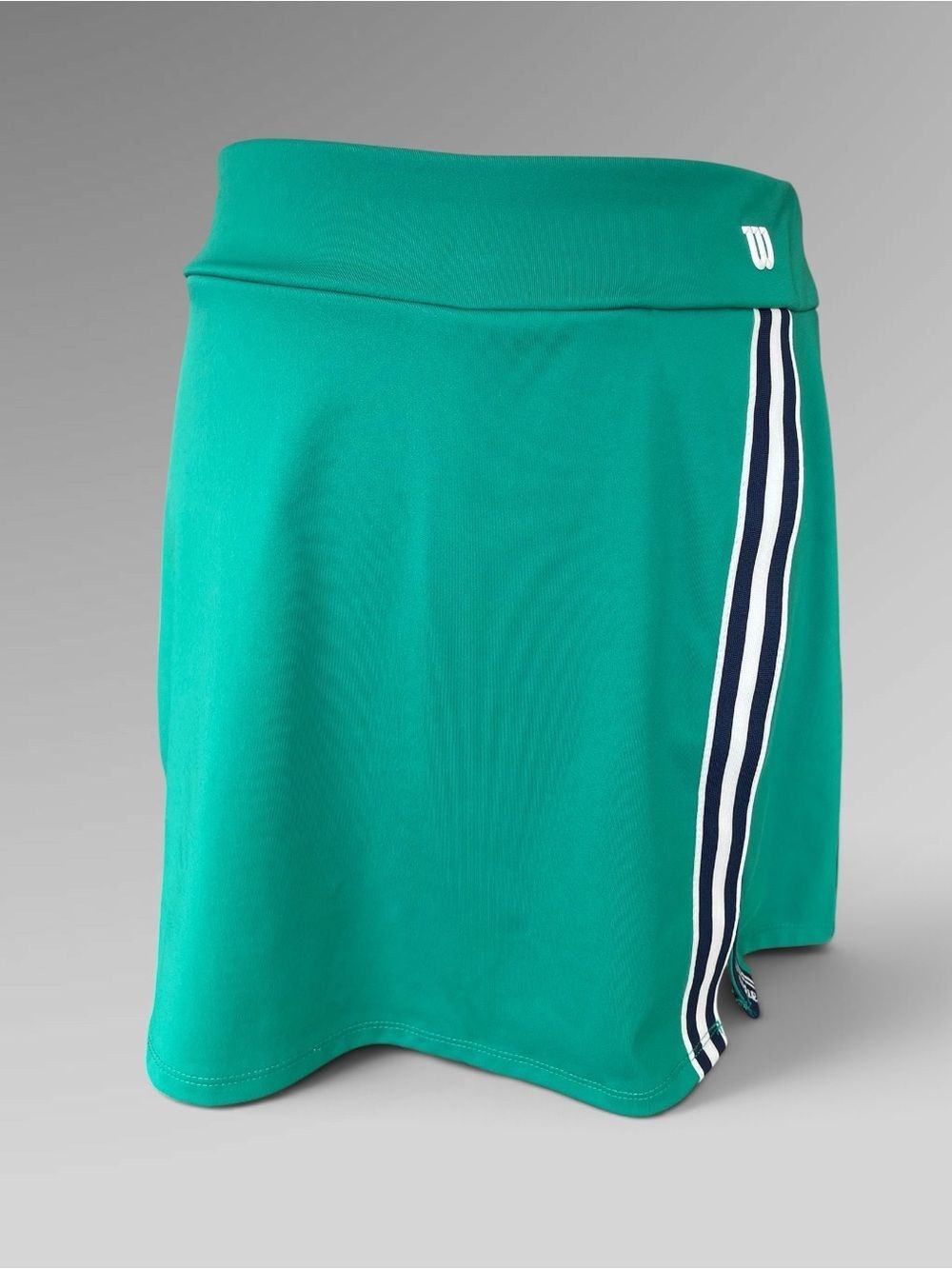 Wilson Girls Tennis Skort Green XL 14/16 Striped Athletic